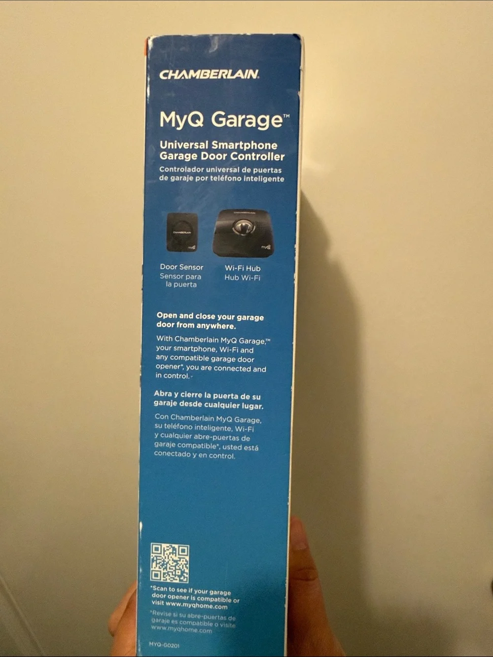 Chamberlain MyQ Garage Universal Smartphone Garage Door Controller - Black